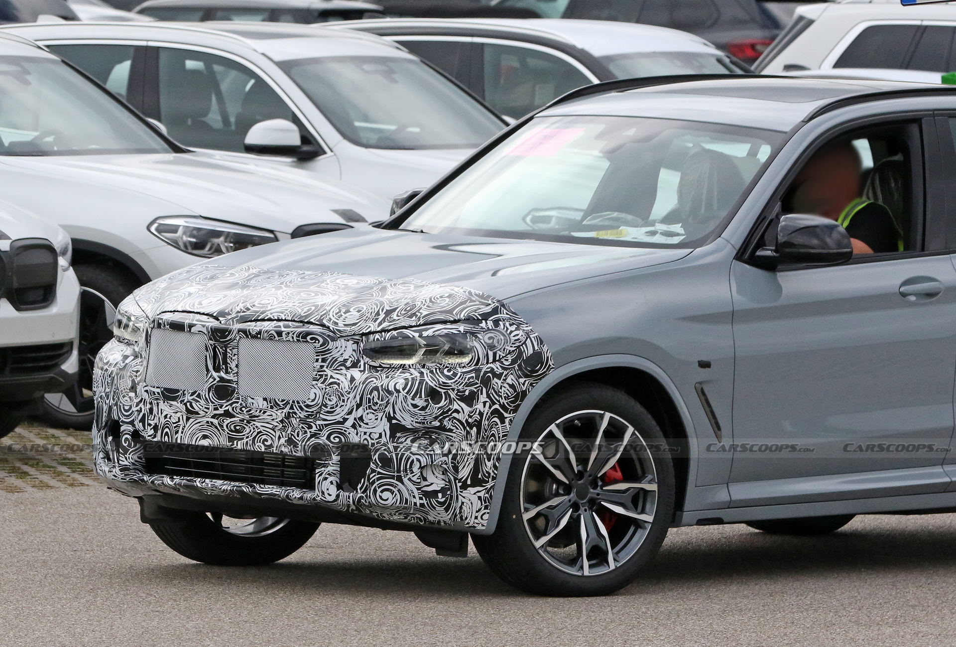 Facelifted 2021 BMW X3 M40i Drops Some Camo In Latest Spy Shots
