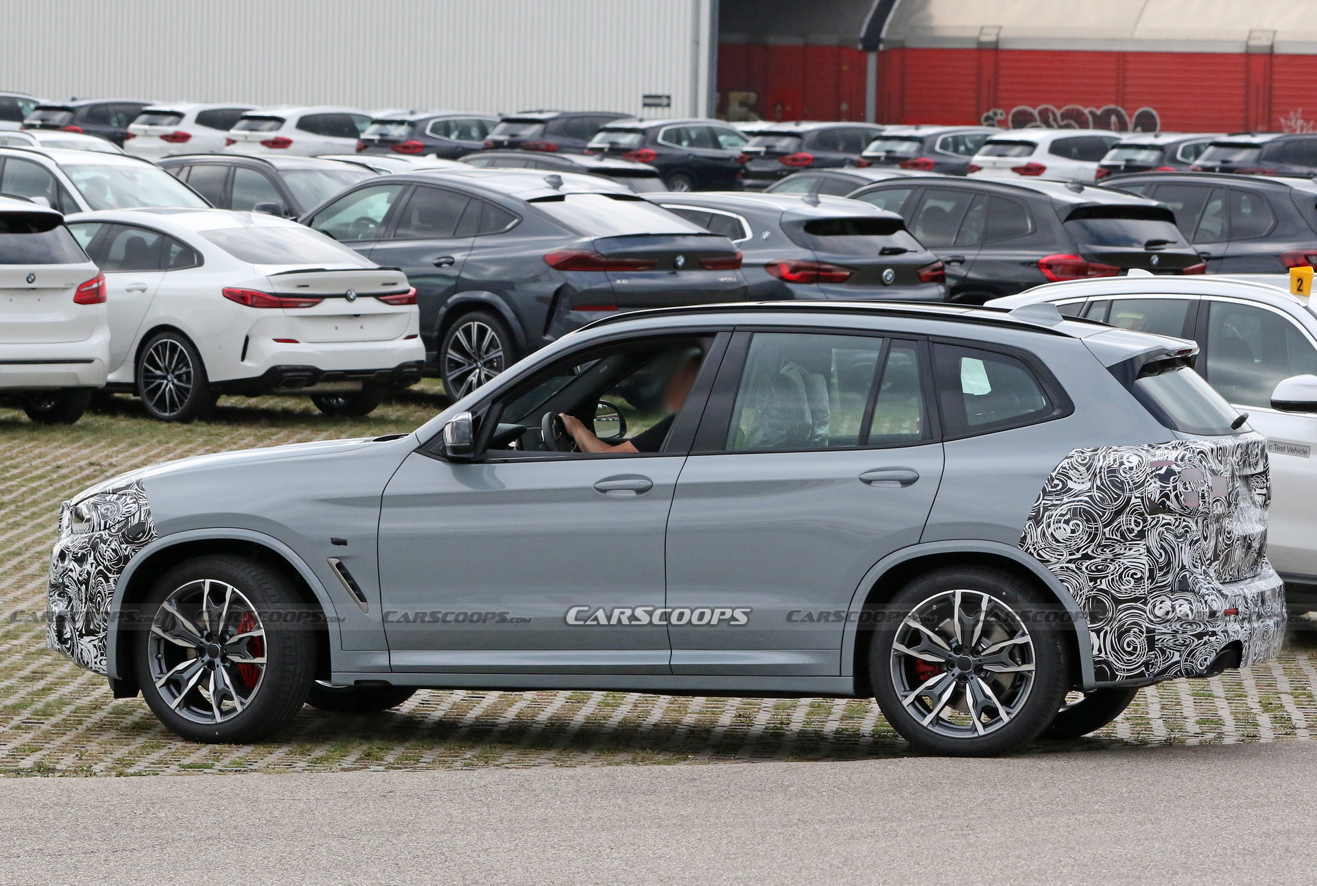 Facelifted 2021 BMW X3 M40i Drops Some Camo In Latest Spy Shots