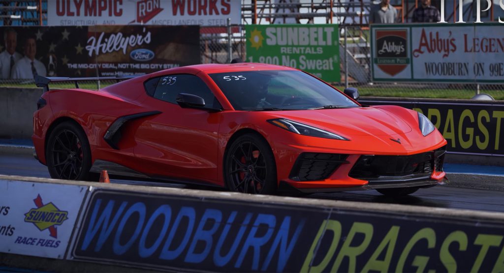  This C8 Corvette Is The First One To Run A 9-Second Quarter-Mile