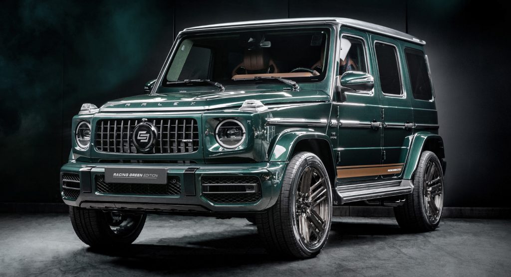 What Do You Think Of This Custom Made Mercedes Benz G Class Racing Green Edition Carscoops