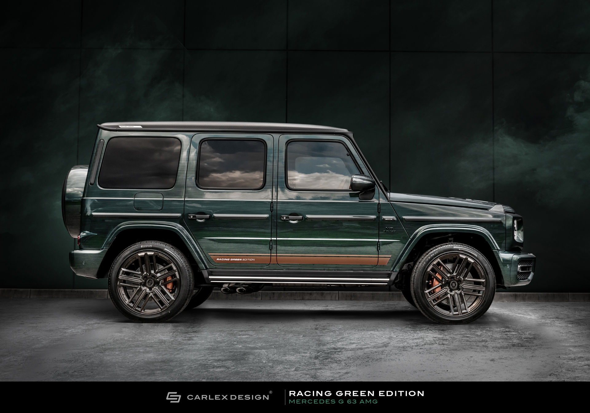 What Do You Think Of This Custom-Made Mercedes-Benz G-Class Racing Green Edition?