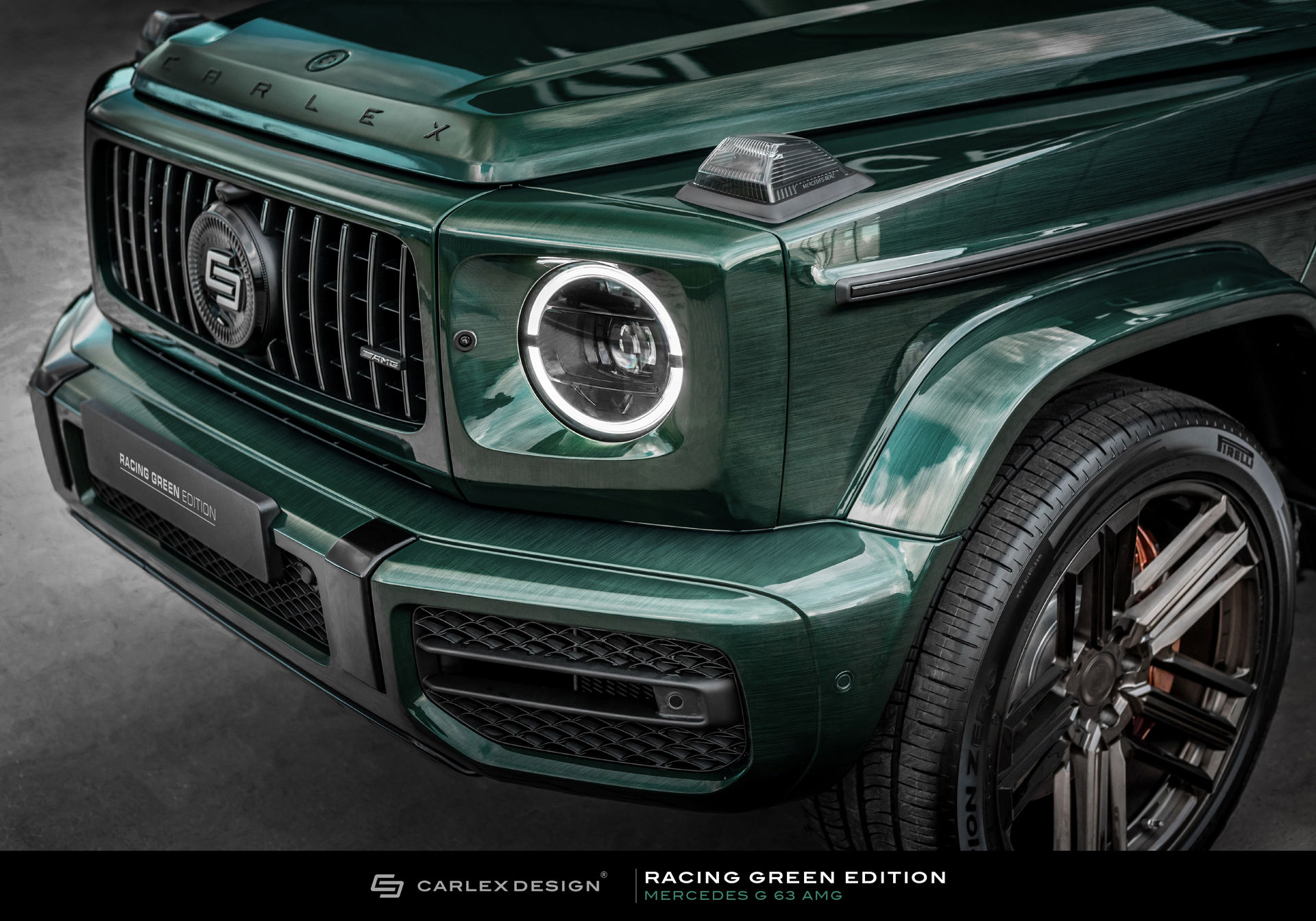 What Do You Think Of This Custom-Made Mercedes-Benz G-Class Racing Green Edition?