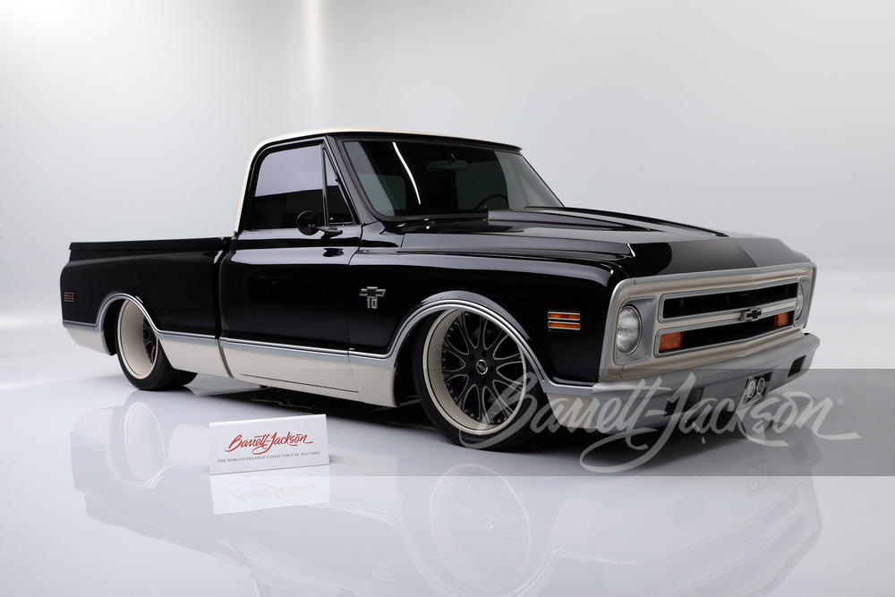 This Slammed Down Chevrolet C10 Restomod Has A Big-Block V8