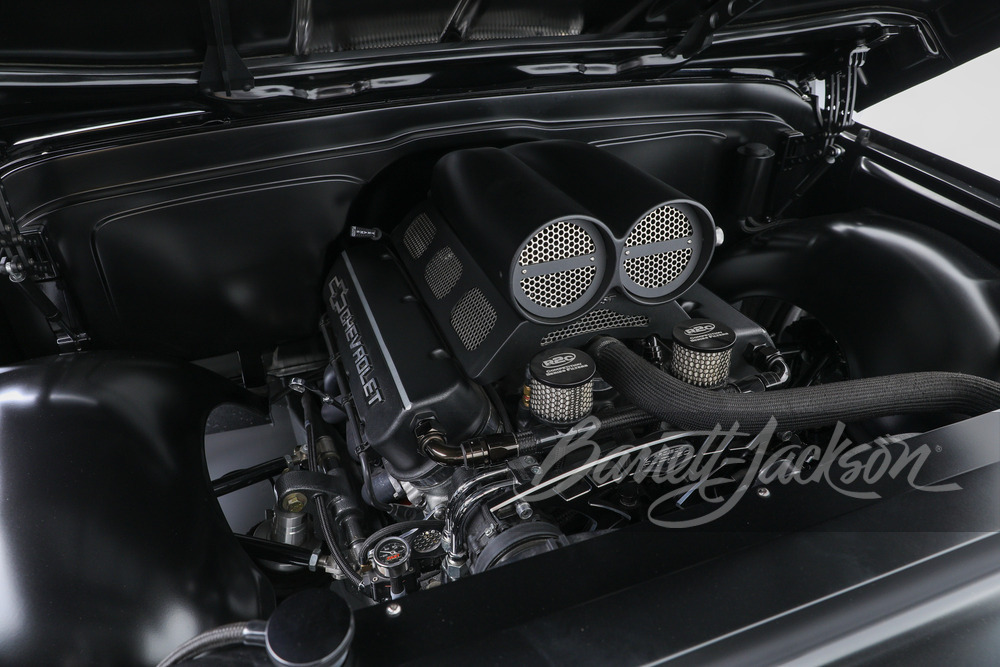 This Slammed Down Chevrolet C10 Restomod Has A Big-Block V8