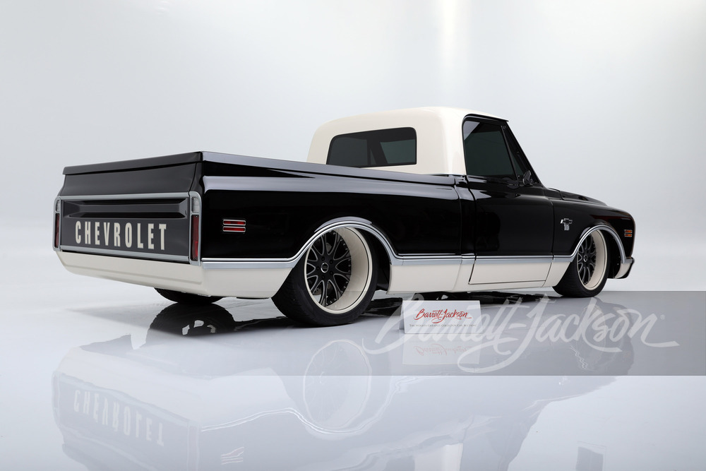 This Slammed Down Chevrolet C10 Restomod Has A Big-Block V8