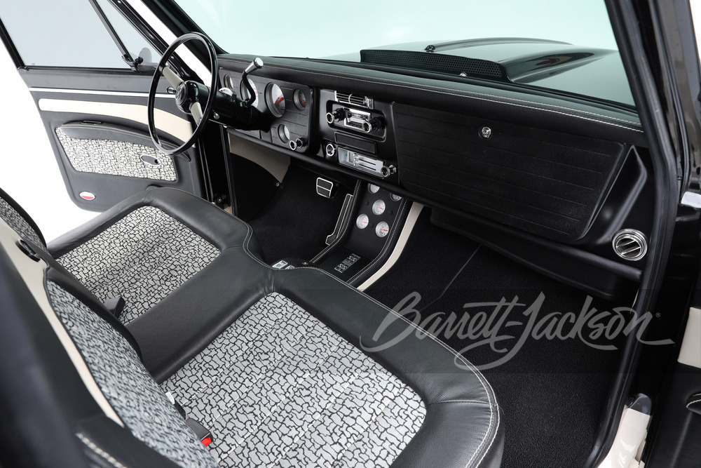 This Slammed Down Chevrolet C10 Restomod Has A Big-Block V8