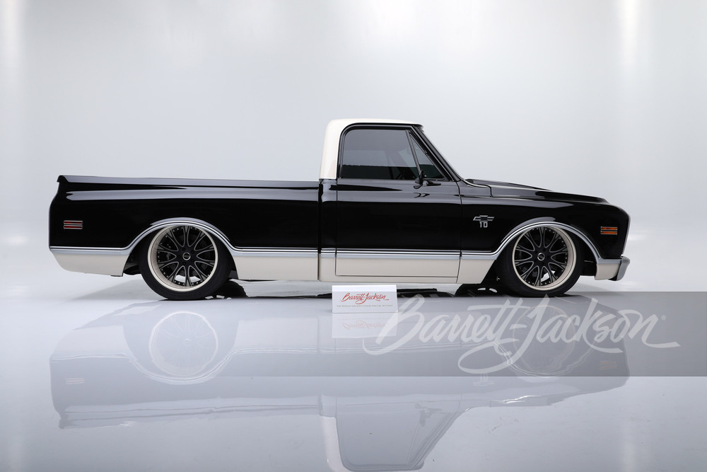 This Slammed Down Chevrolet C10 Restomod Has A Big-Block V8