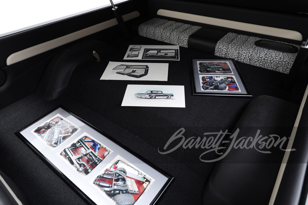 This Slammed Down Chevrolet C10 Restomod Has A Big-Block V8