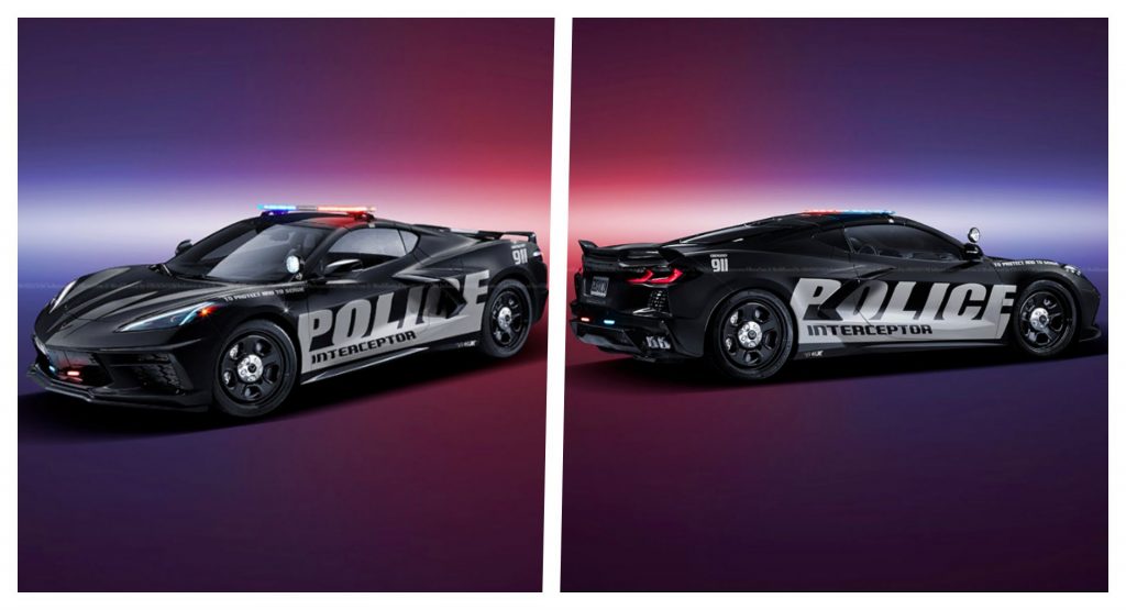  Too Bad A 2020 Corvette C8 Police Interceptor Will (Probably) Never Happen