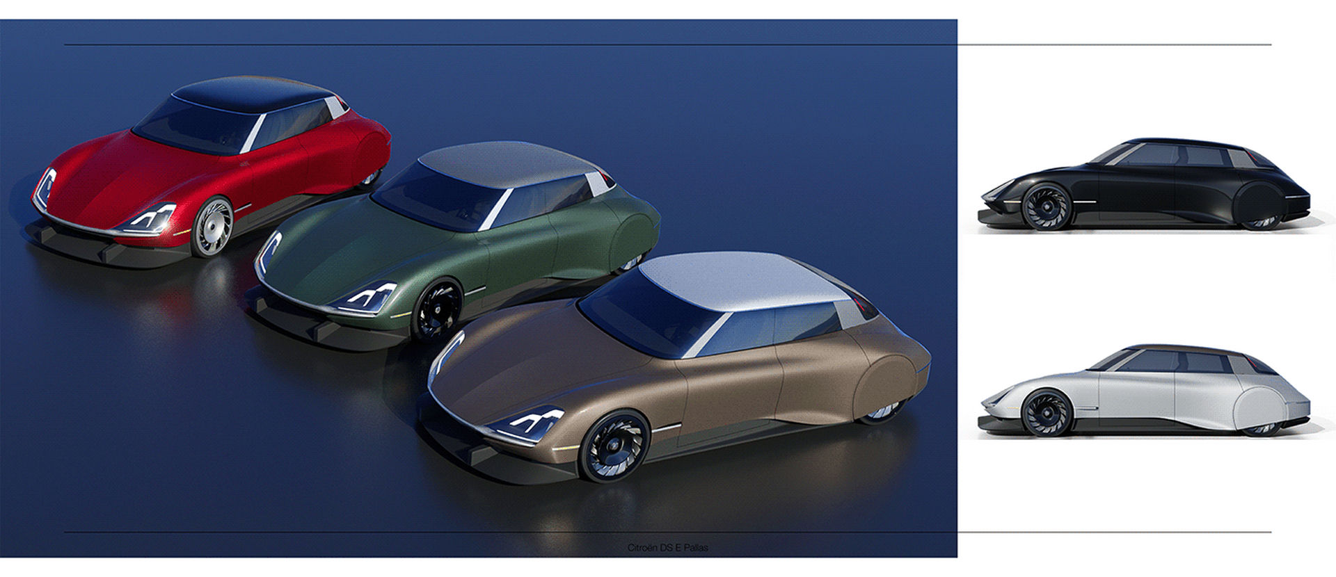 Citroen DS Pallas Homage Study Re-imagines French Icon As An Electric Flagship For The 2020s