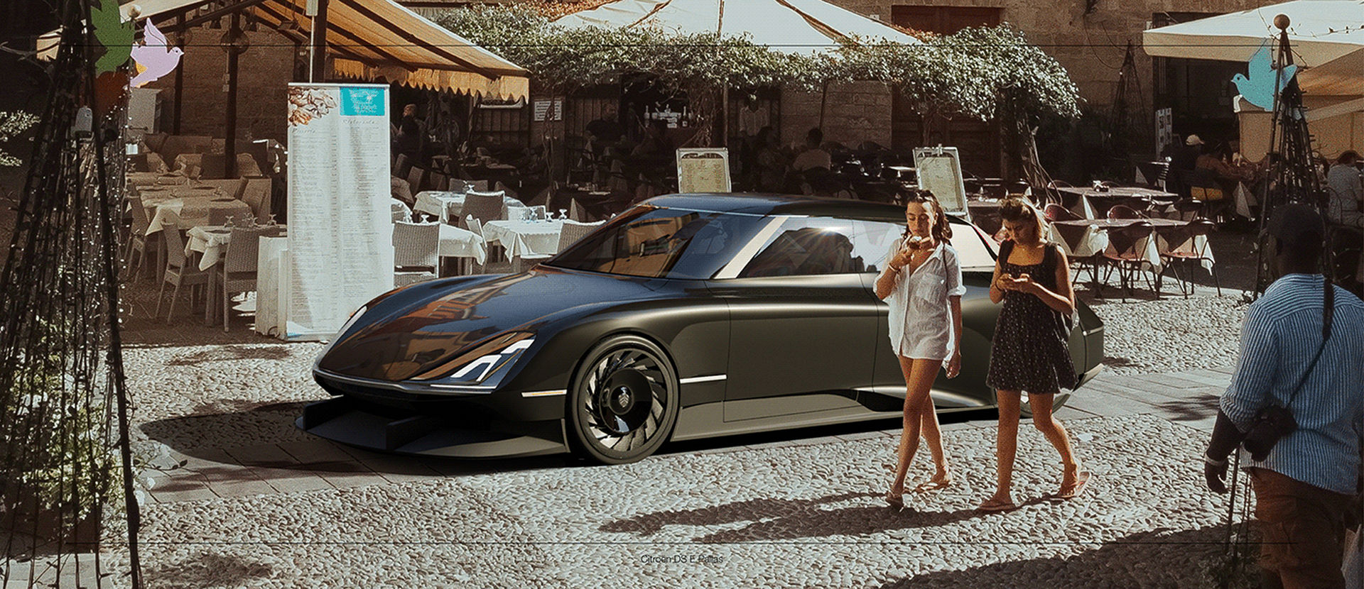 Citroen DS Pallas Homage Study Re-imagines French Icon As An Electric Flagship For The 2020s