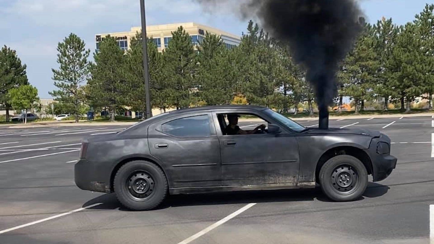 Cummins-Swapped Dodge Charger Loves To Roll Coal