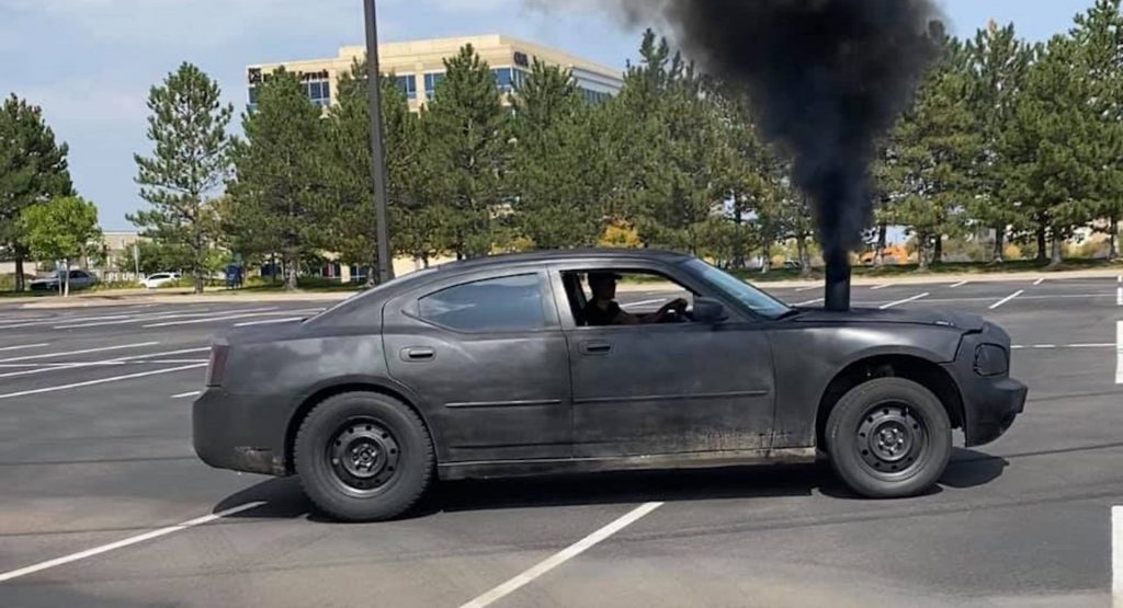  Cummins-Swapped Dodge Charger Loves To Roll Coal