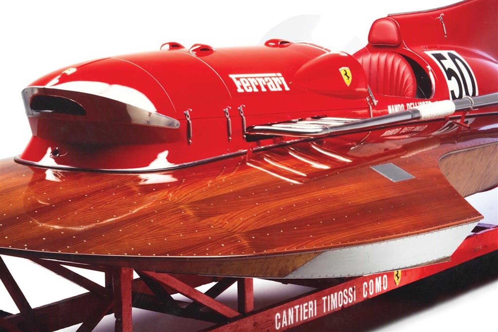 Amazing Ferrari Hydroplane That Chased Records In The ’50s Is Now For Sale