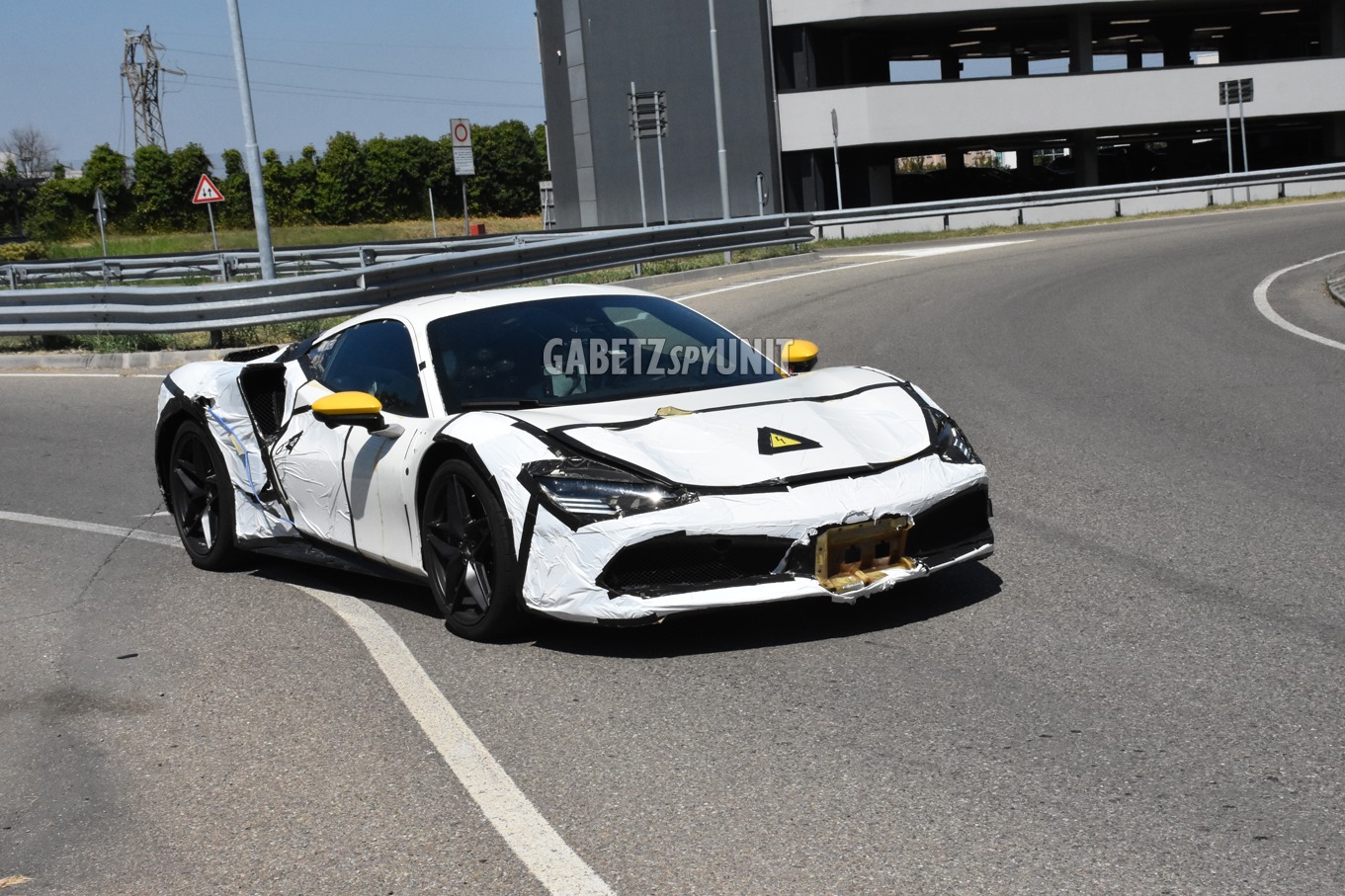 What Is Ferrari Testing With This Weird 488/SF90 Hybrid Mule?