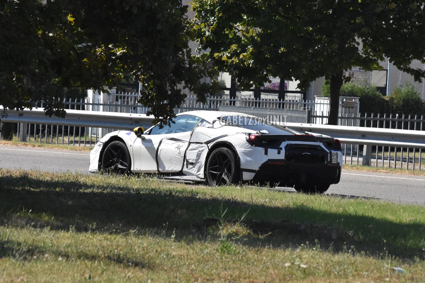 What Is Ferrari Testing With This Weird 488/SF90 Hybrid Mule?
