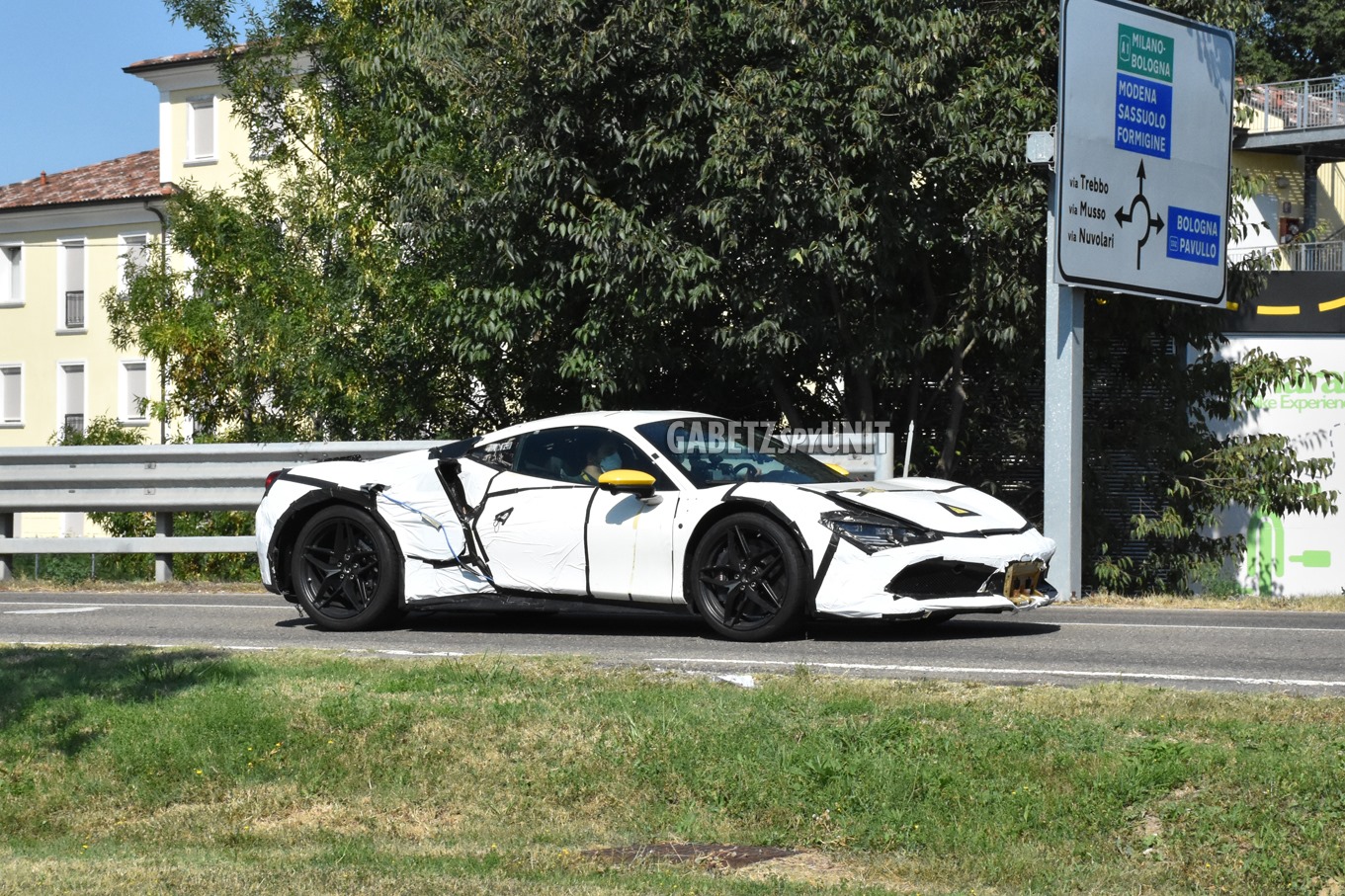 What Is Ferrari Testing With This Weird 488/SF90 Hybrid Mule?
