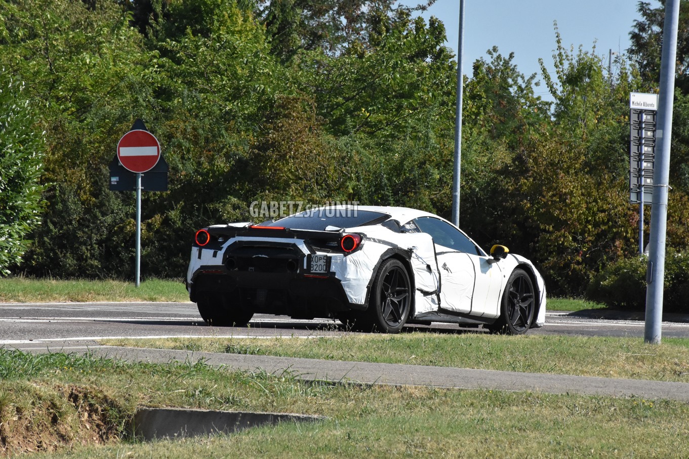 What Is Ferrari Testing With This Weird 488/SF90 Hybrid Mule?
