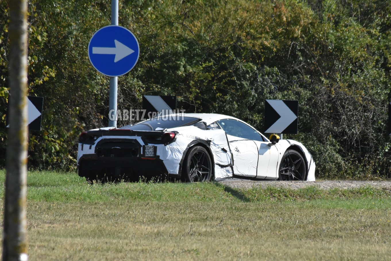 What Is Ferrari Testing With This Weird 488/SF90 Hybrid Mule?