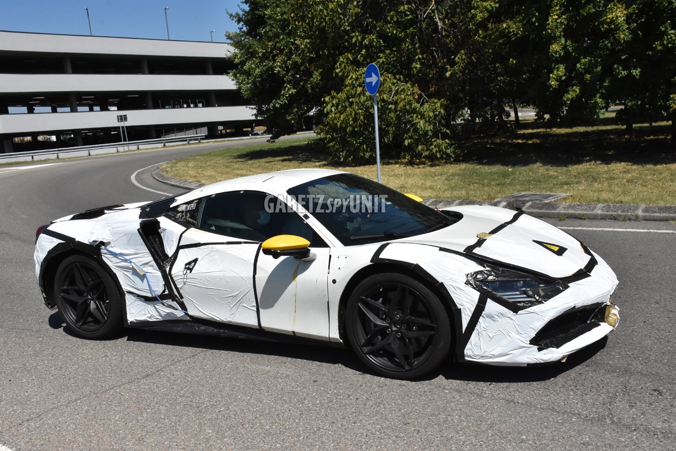 What Is Ferrari Testing With This Weird 488/SF90 Hybrid Mule?