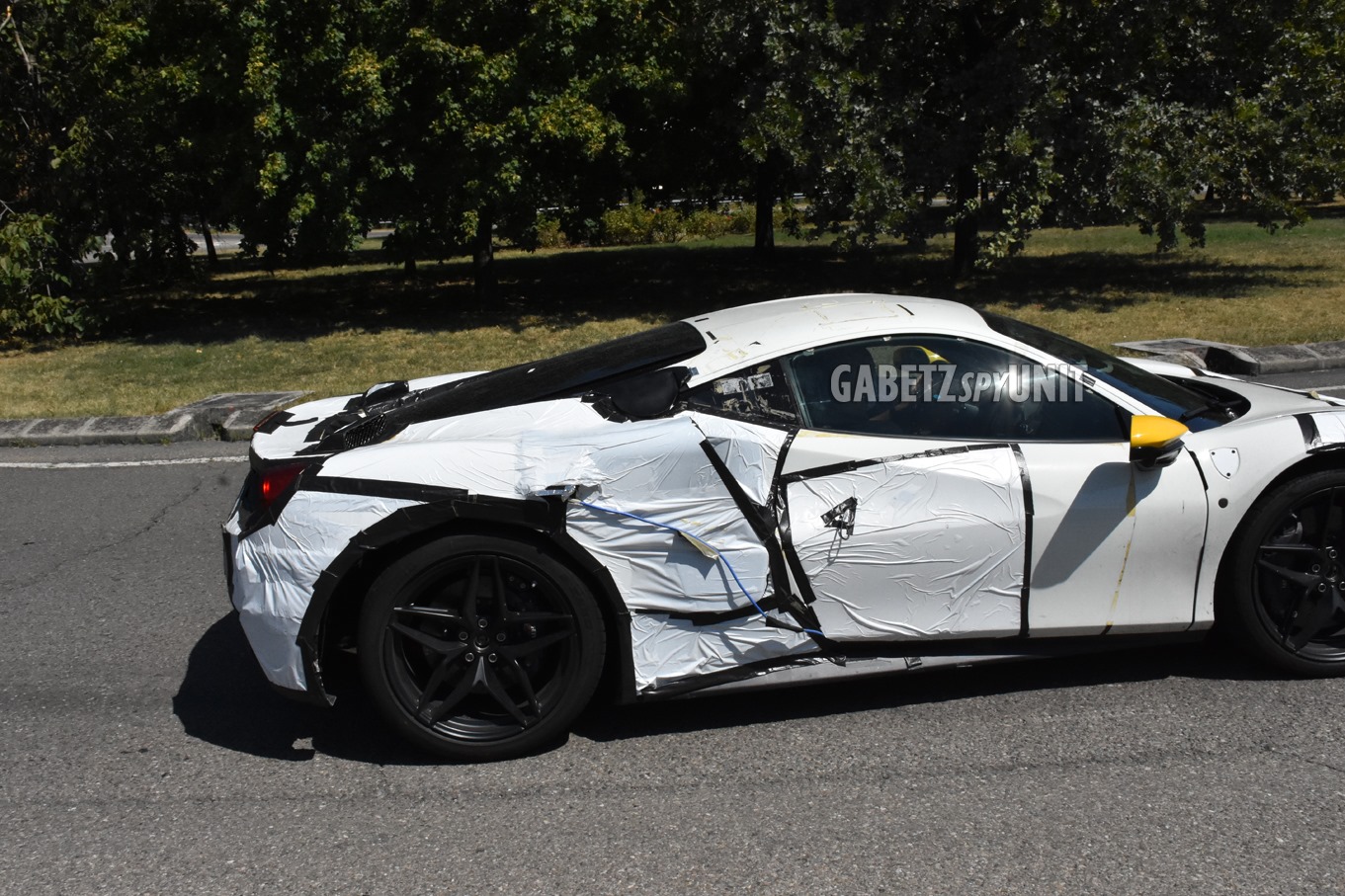 What Is Ferrari Testing With This Weird 488/SF90 Hybrid Mule?