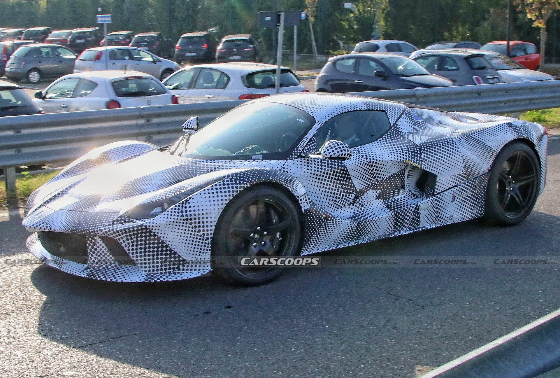 Okay Ferrari, What Are We Supposed To Make Of This Electrified LaFerrari Mule?