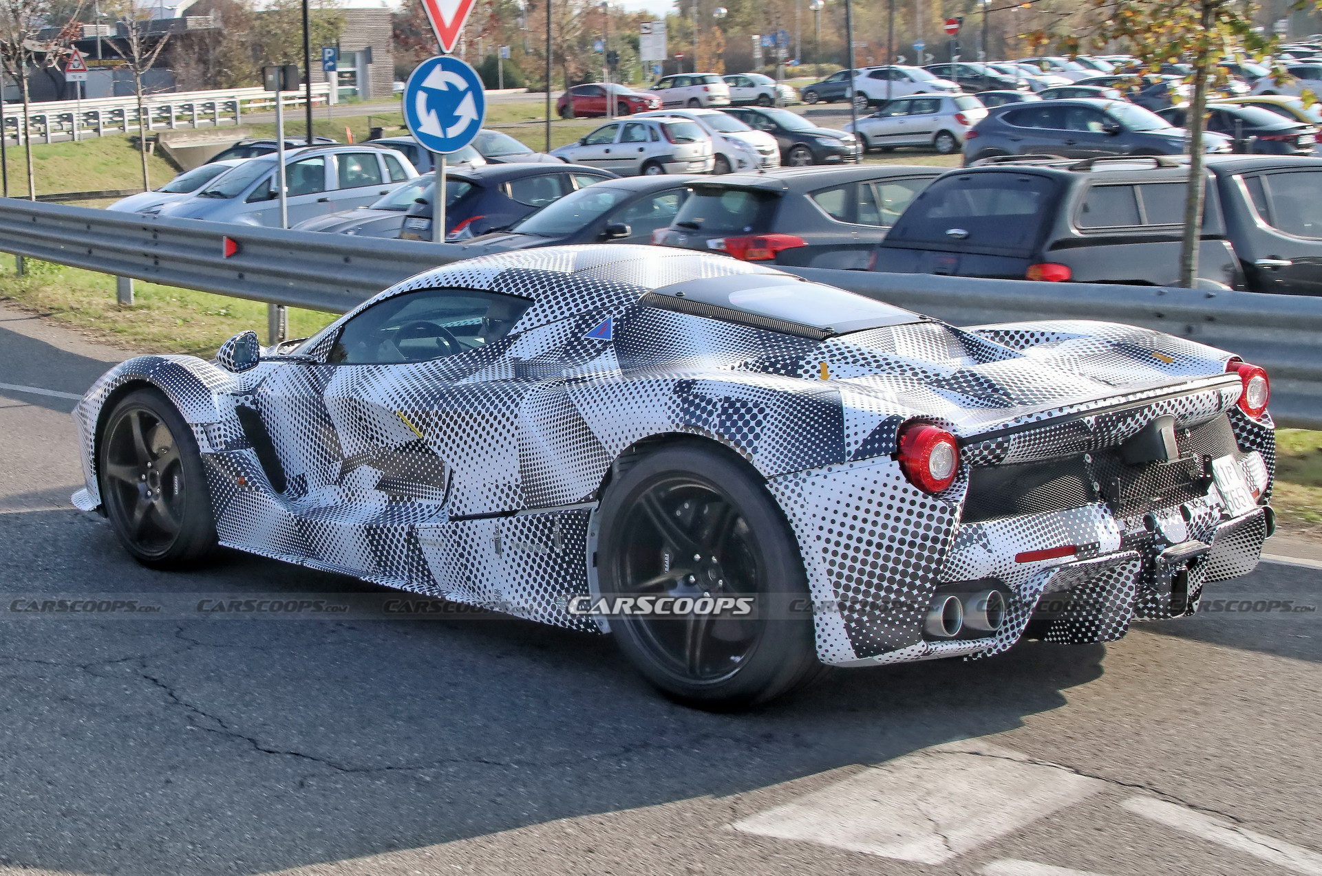 Okay Ferrari, What Are We Supposed To Make Of This Electrified LaFerrari Mule?