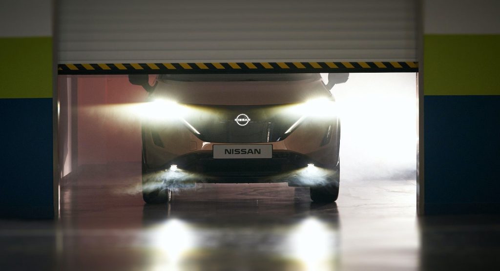  Nissan Ariya Prototypes Touch Down In Europe For The First Time