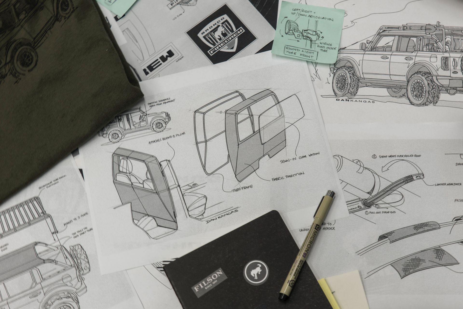 Ford And Filson Team Up For Cool Bronco Wildland Fire Rig Concept