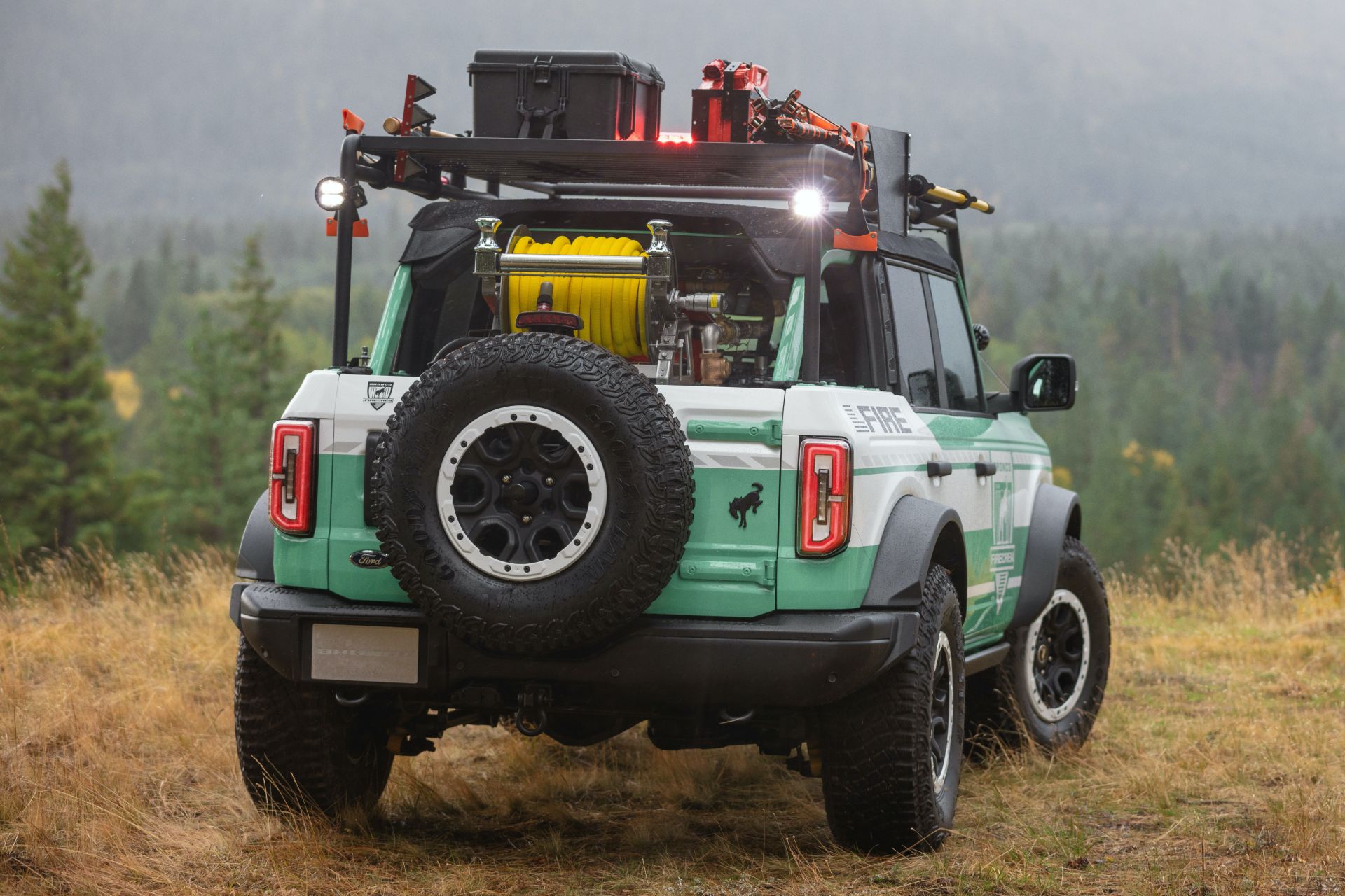 Ford And Filson Team Up For Cool Bronco Wildland Fire Rig Concept