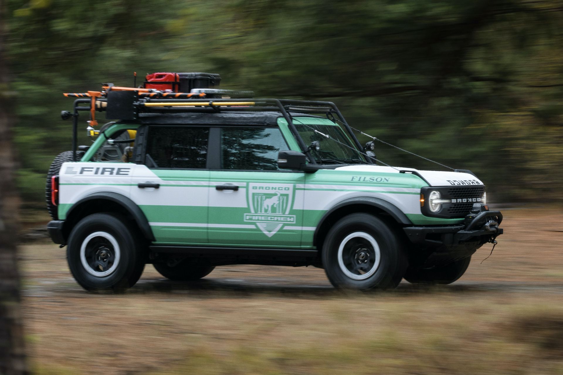 Ford And Filson Team Up For Cool Bronco Wildland Fire Rig Concept