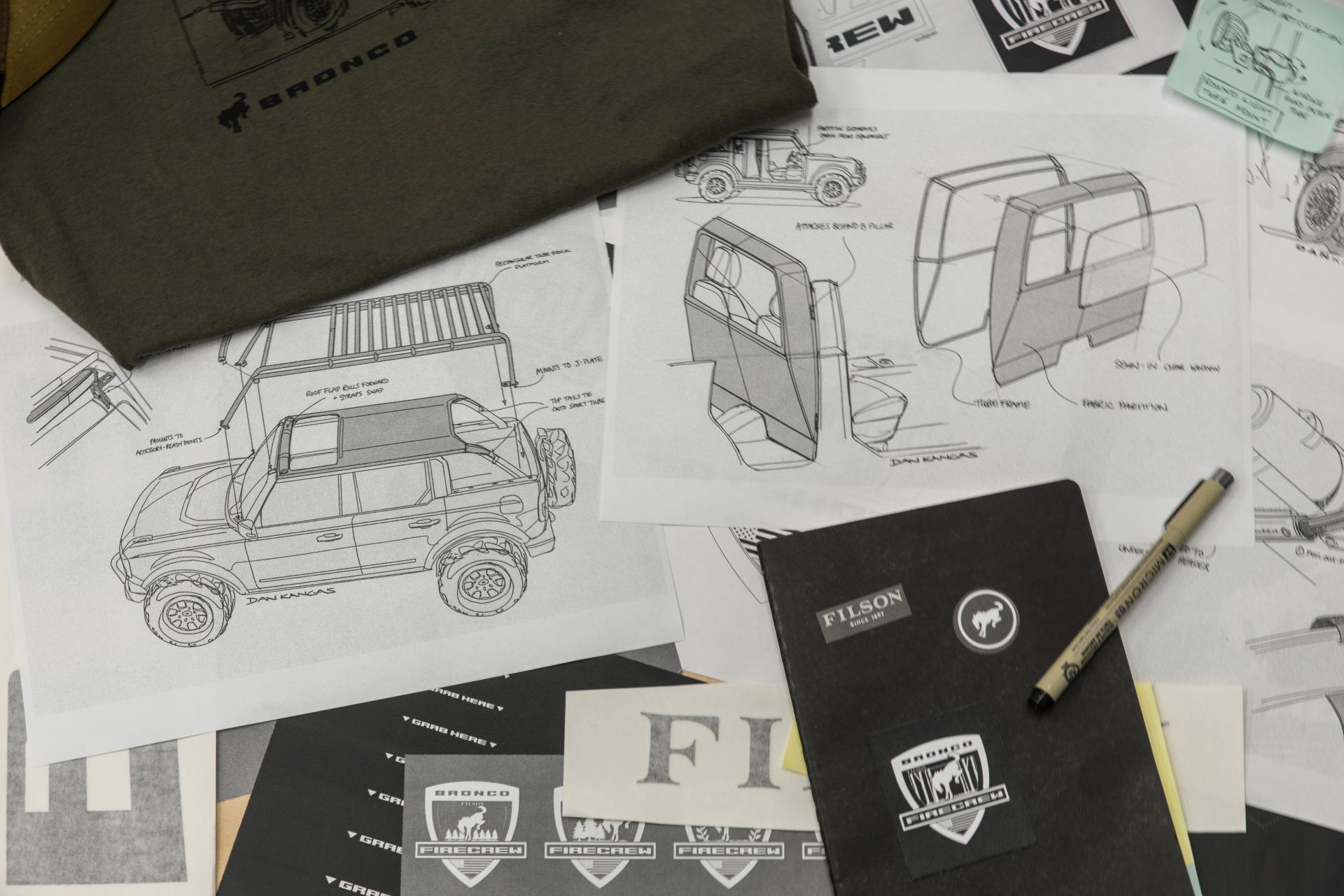 Ford And Filson Team Up For Cool Bronco Wildland Fire Rig Concept