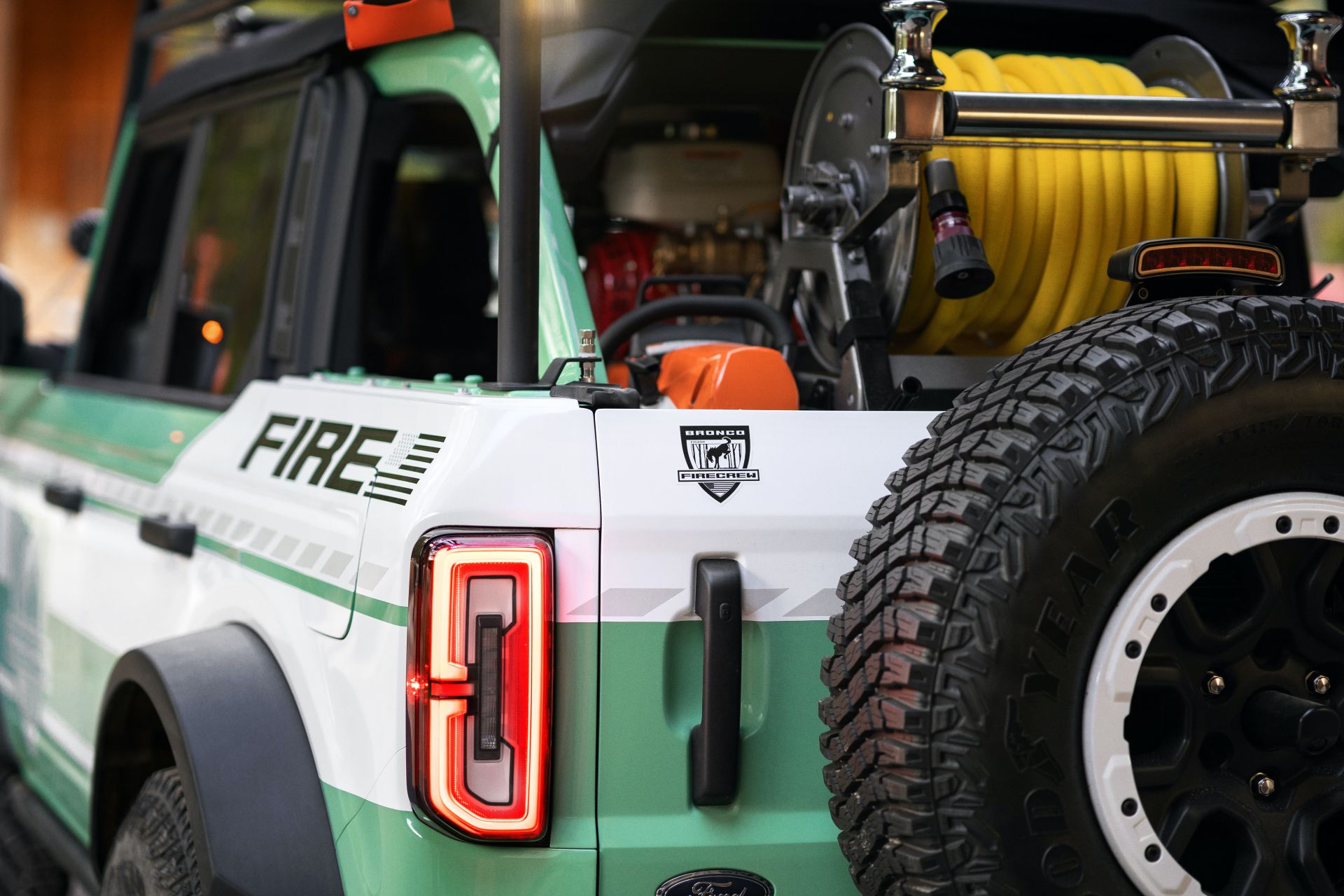 Ford And Filson Team Up For Cool Bronco Wildland Fire Rig Concept
