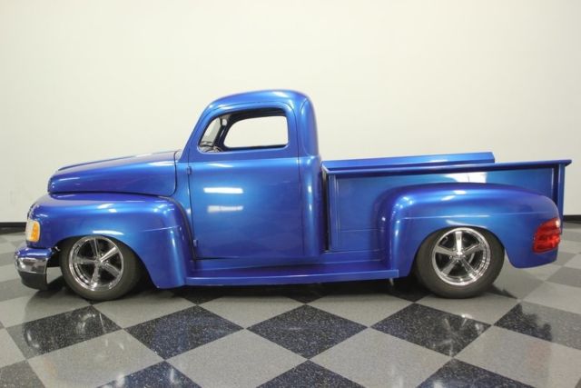 Heavily Modded 1948 Ford F-1 Has A Modern Fascia And A 5.0-Liter V8