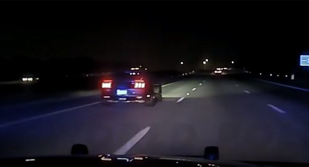  Supercharged Ford Mustang Driver Hits 178 MPH, Crashes While Fleeing The Police