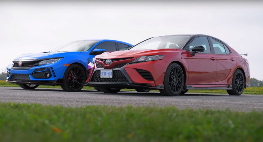 Toyota Camry TRD And Honda Accord Try To Take Down The Civic Type R