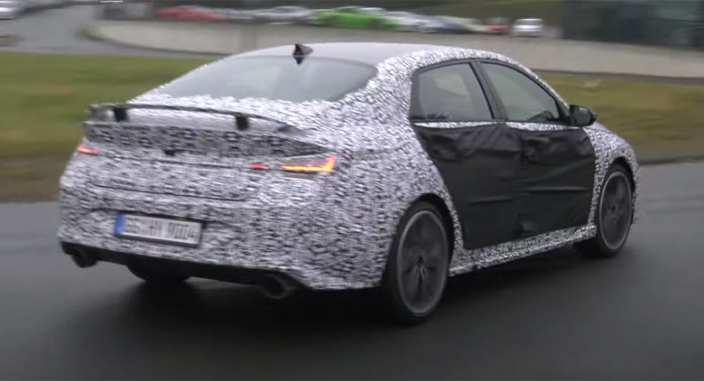 Watch The 2021 Hyundai Elantra N Get Pushed Around The Nurburgring