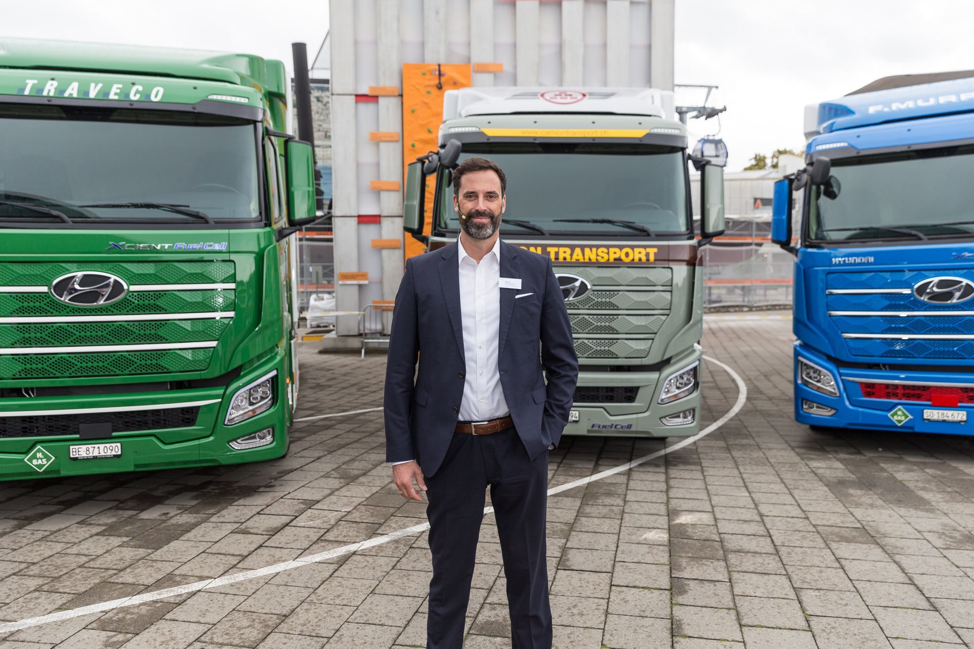 Hyundai Xcient Debuts As The World’s First Mass-Produced Fuel Cell Electric Heavy-Duty Truck