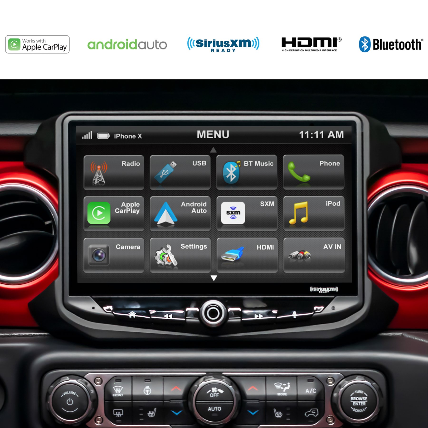 Upgrade Your Jeep Wrangler JL And Gladiator JT With Stinger’s 10-Inch Screen Infotainment System