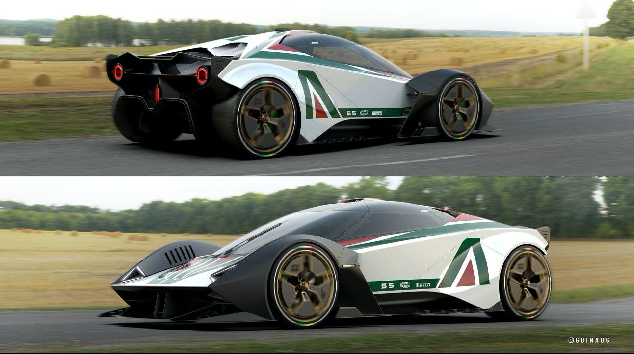 Independent Designer Reinvents The Lancia Stratos As A Modern Supercar