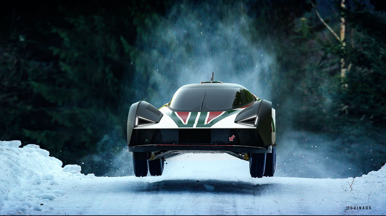 Independent Designer Reinvents The Lancia Stratos As A Modern Supercar