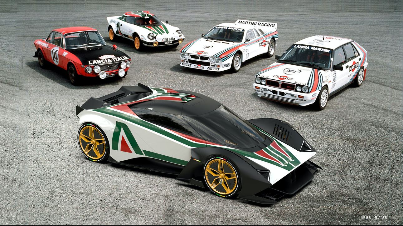 Independent Designer Reinvents The Lancia Stratos As A Modern Supercar