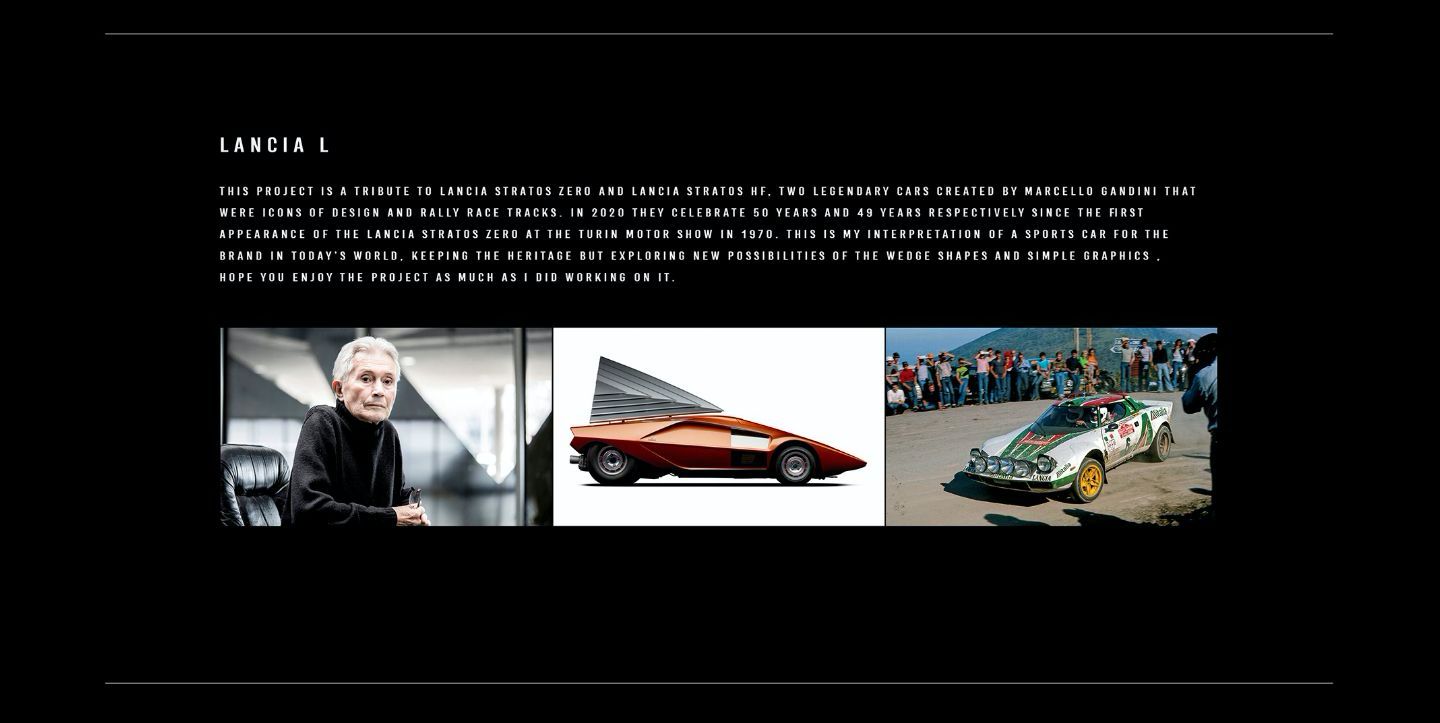 Independent Designer Reinvents The Lancia Stratos As A Modern Supercar