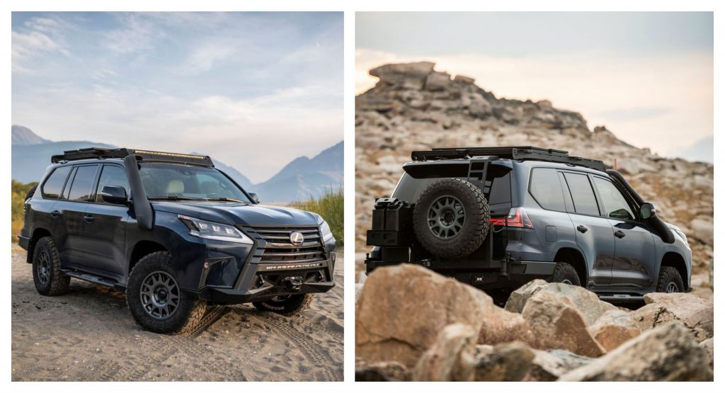  Lexus J201 Concept Is A 550-HP LX 570 Turned Up To Eleven