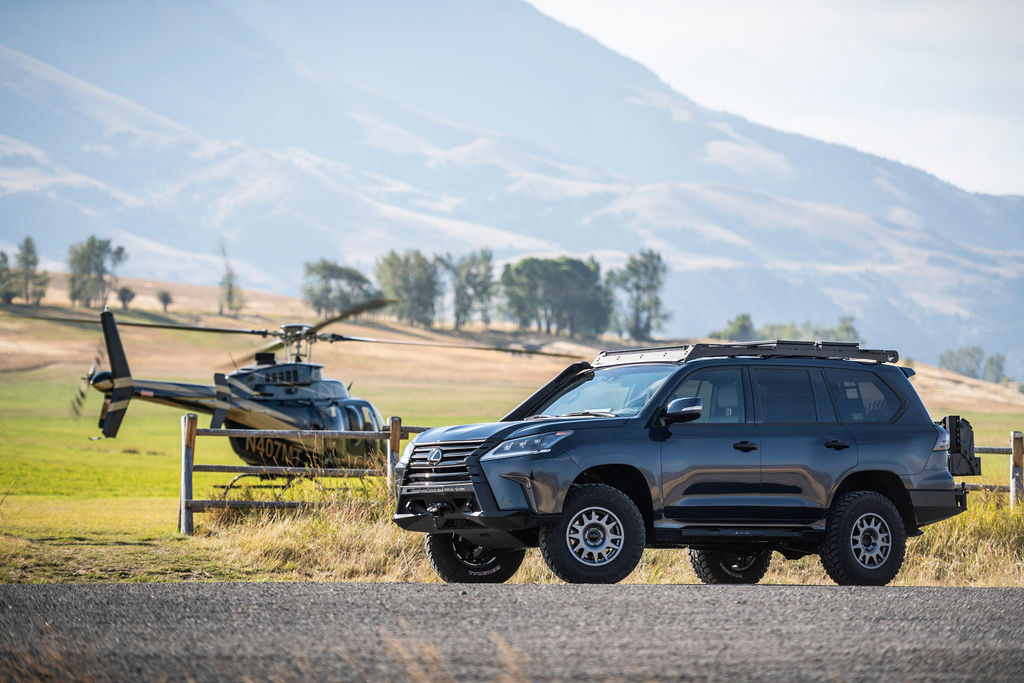 Lexus J201 Concept Is A 550-HP LX 570 Turned Up To Eleven