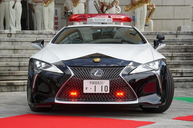 After A Nissan GT-R, This Japanese Police Department Welcomes A Lexus LC 500 To Their Fleet