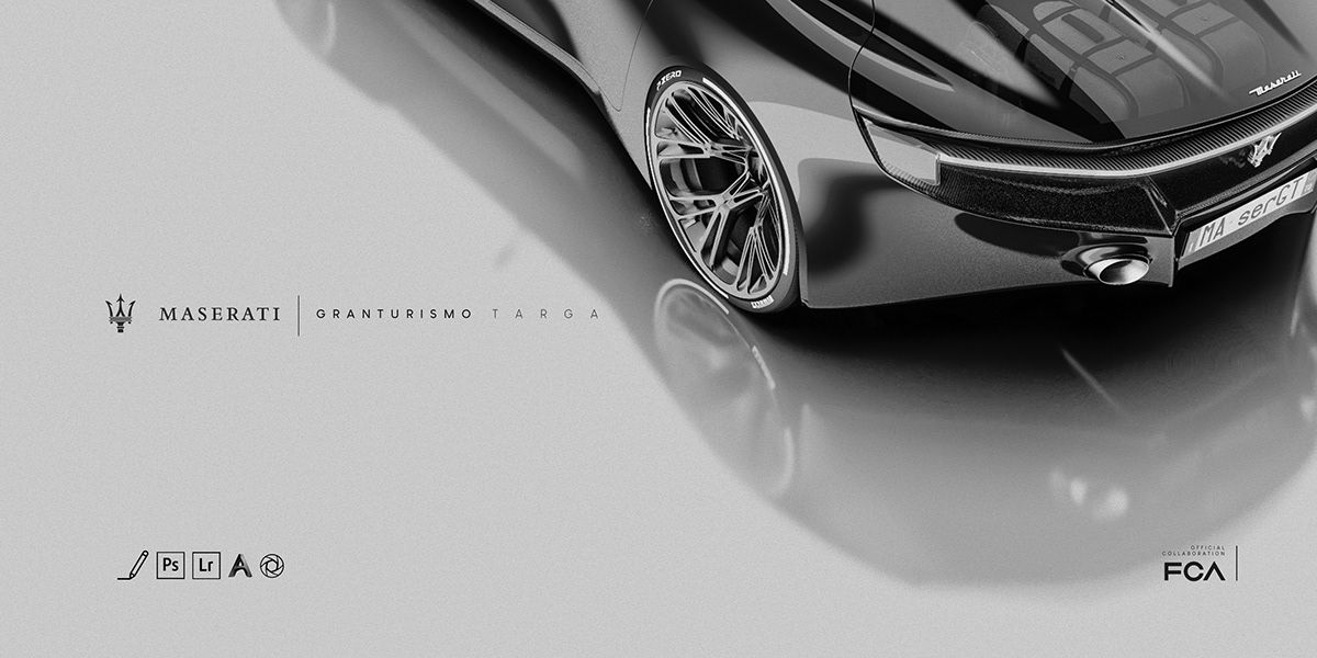 Maserati GranTurismo Targa Design Study Makes The MC20 Seem A Bit Uneventful