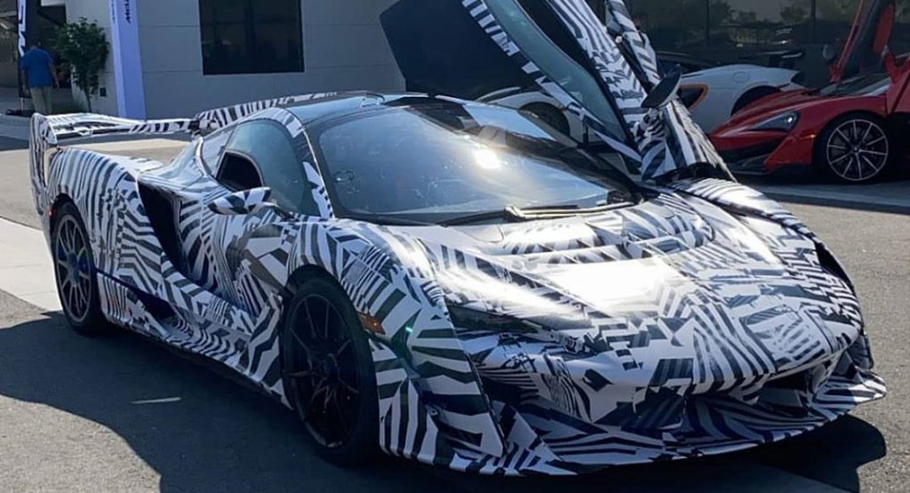  McLaren Sabre Spotted Under Camo, Probably Comes With A 1,134 HP Hybrid Powertrain
