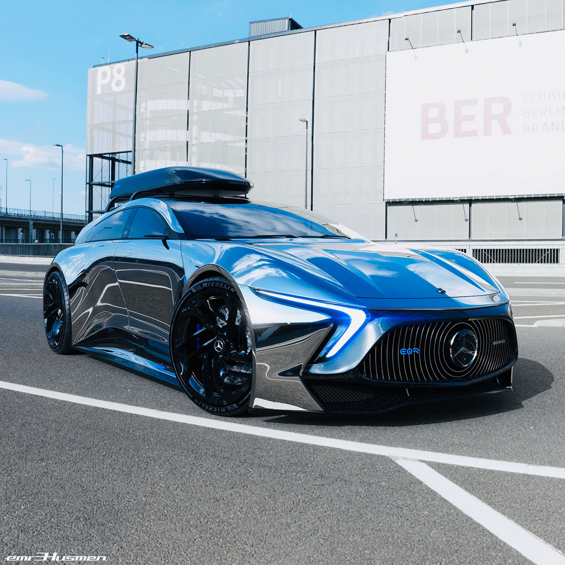 Mercedes-Benz EQR Concept Would Make For A Sleek Electric Estate