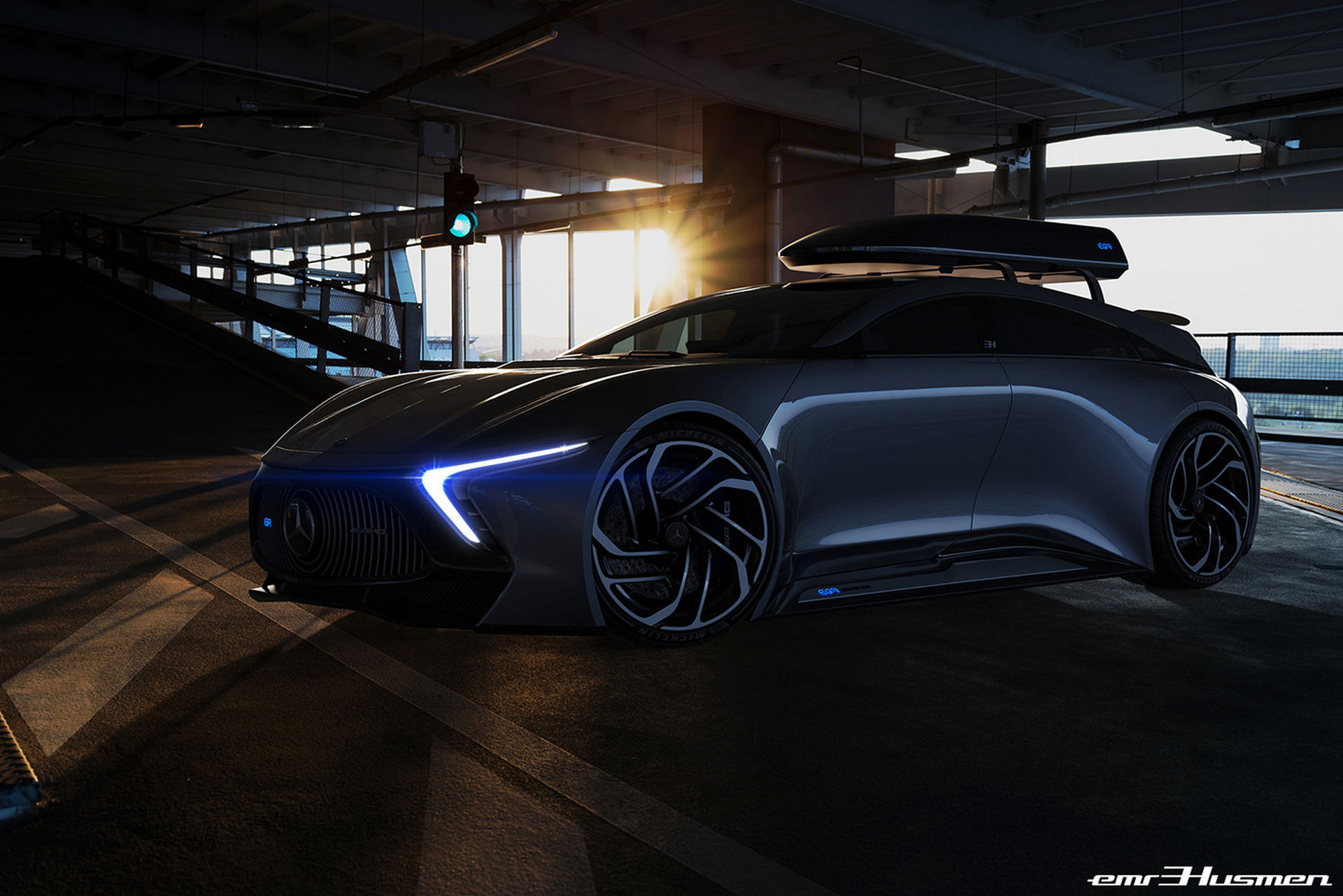 Mercedes-Benz EQR Concept Would Make For A Sleek Electric Estate